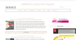 Desktop Screenshot of domesticexecutiveonline.com